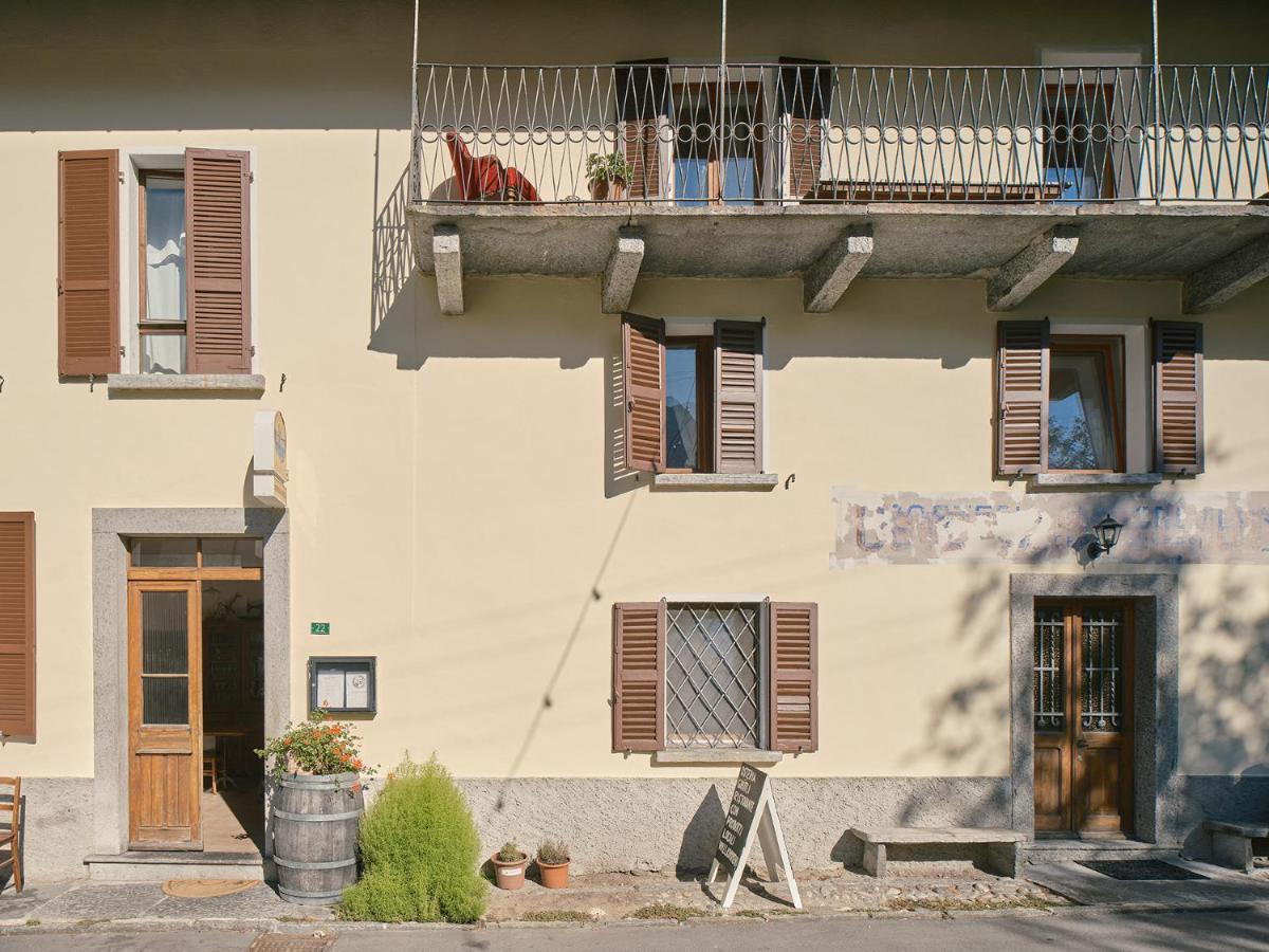 Osteria Gruetli Con Alloggio Borgnone Exterior foto